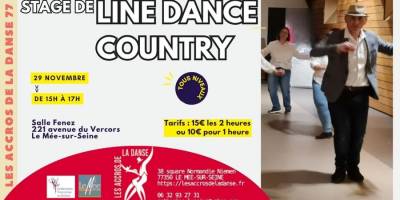 Stage Line Dance & Country – Samedi 29 novembre 2025